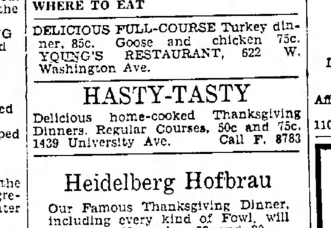 Hasty Tasty Restaurant